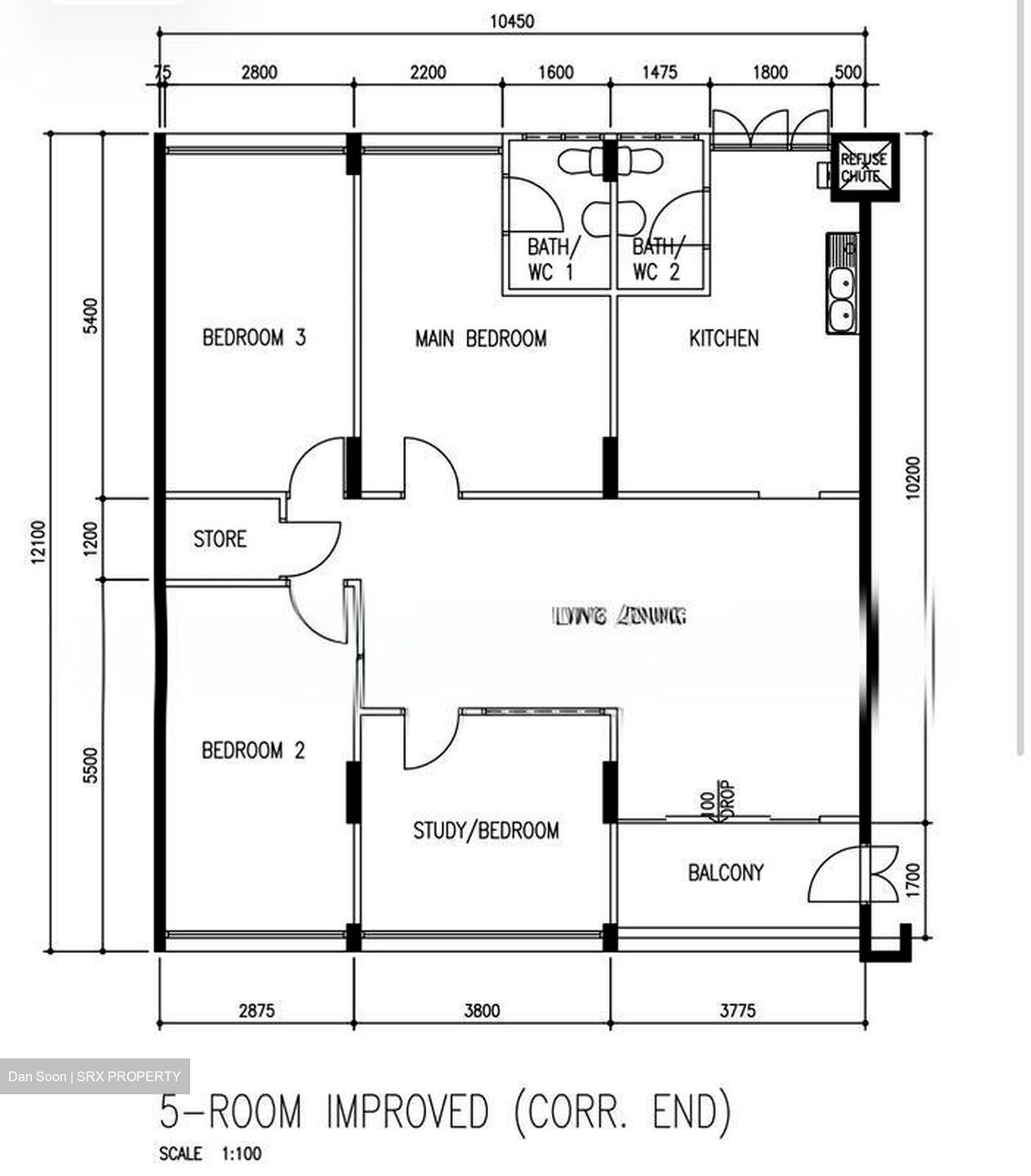 Blk 332 Yishun Rivergreen (Yishun), HDB 5 Rooms #566226441